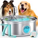 oneisall 7L/230oz Dog Water Fountain for Multi-pet Household,PWF002