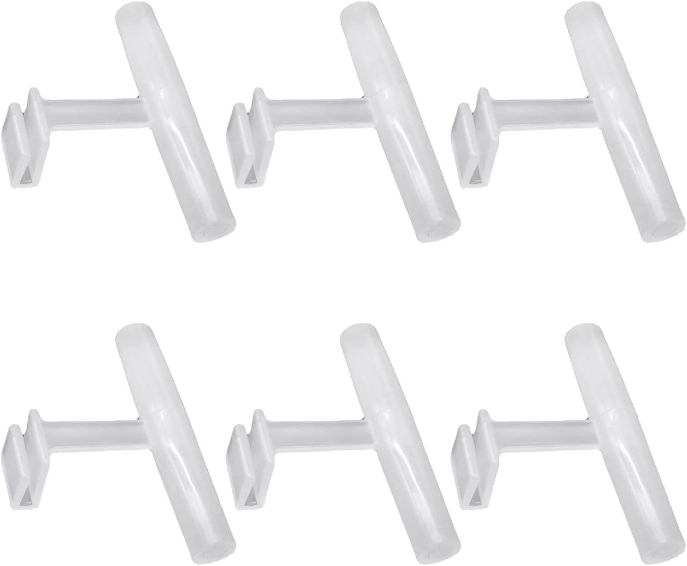 BOGEEL Bird Stand 6 Pieces Perches Clip to Window Feeders Training Tool Toy for Small Parrots Conures Cage Accessories