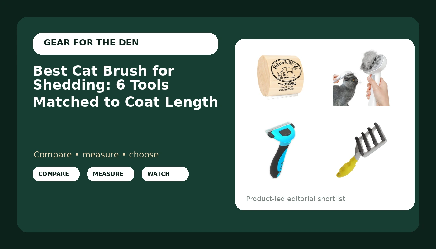 Best Cat Brush for Shedding: 6 Tools Matched to Coat Length
