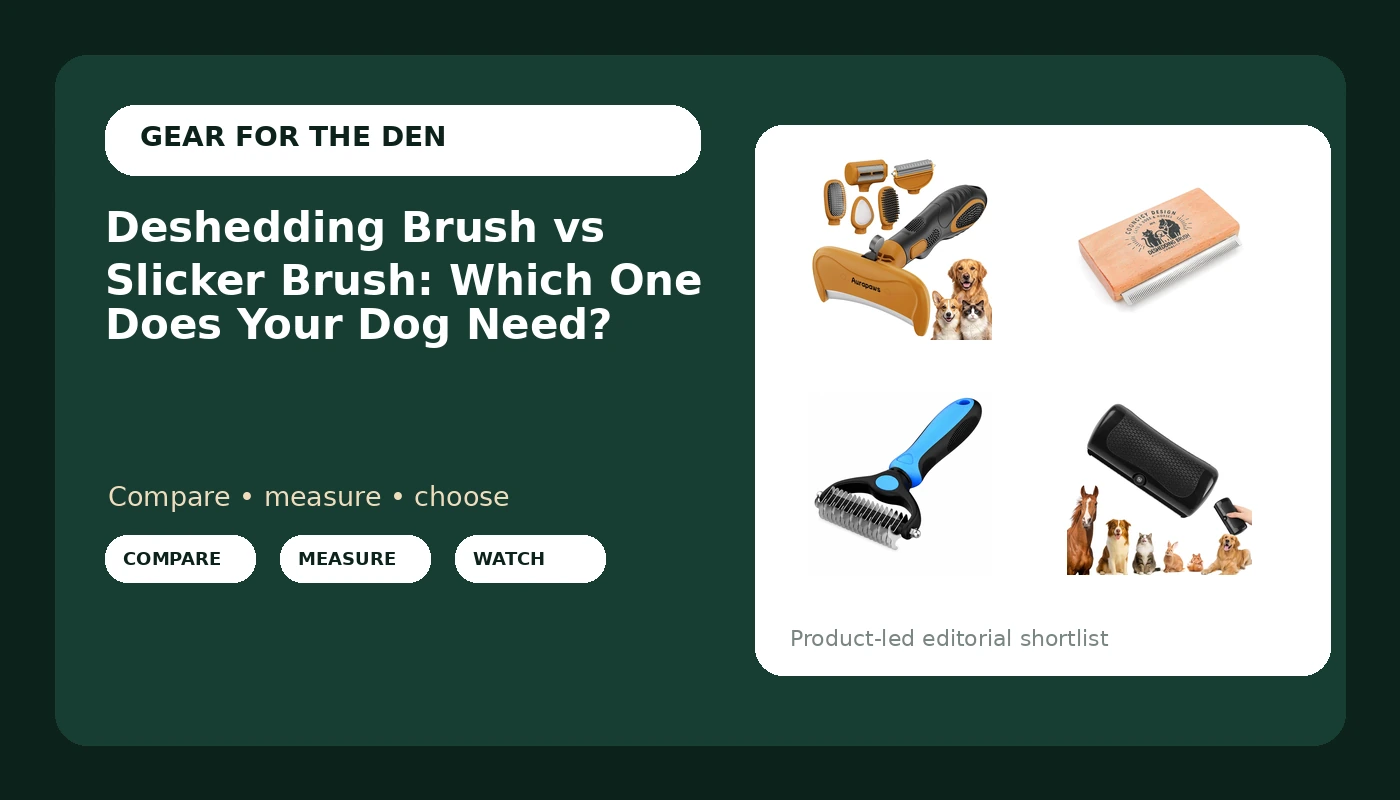 Deshedding Brush vs Slicker Brush: Which One Does Your Dog Need?