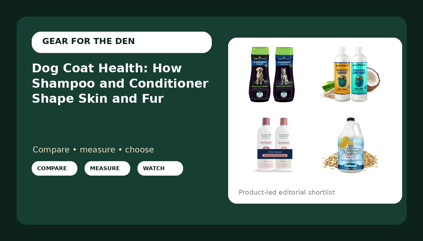 Dog Coat Health: How Shampoo and Conditioner Shape Skin and Fur
