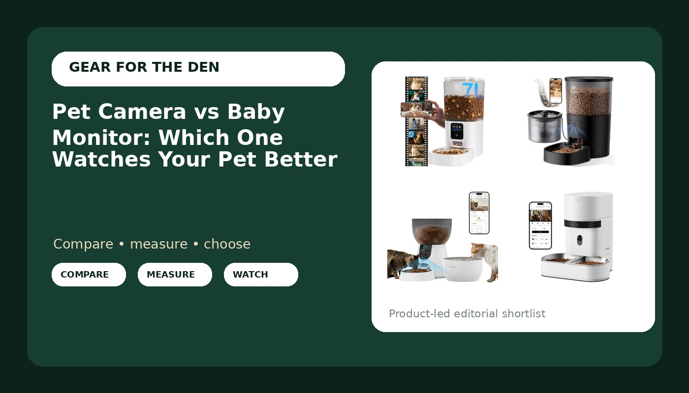 Pet Camera vs Baby Monitor: Which One Watches Your Pet Better